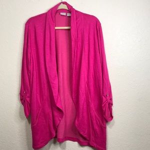 Chico’s Zenergy Women’s Pink Sweater. Excellent Condition. US Size 12/14.